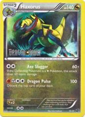 Haxorus 16/20 Sheen Holo Promo - Dragon Vault Blister Exclusive